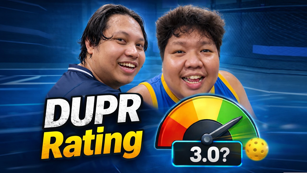Getting our DUPR Ratings in Pickle Ball