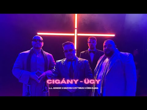 L.L. Junior, KKevin, Rytmus feat. Érdi Baba - Cigány-ügy (Official Music Video) 2023