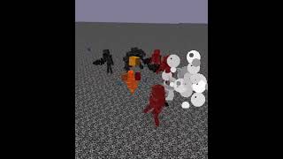 [Mobバトル]Mutant Wither(Mechanicraft) vs Hallowen Guardian(ElementalPetsMod)[minecraft][1.12.2]#shorts