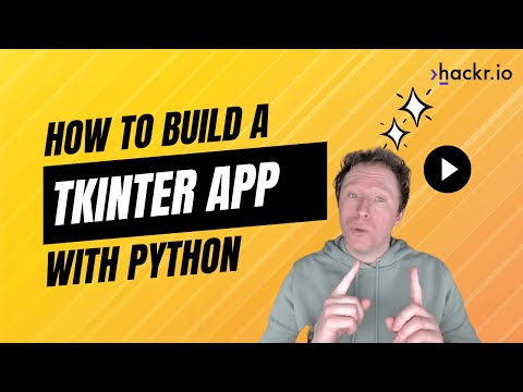 Python Tkinter Tutorial: Build a GUI App from Scratch [FULL WALKTHROUGH]