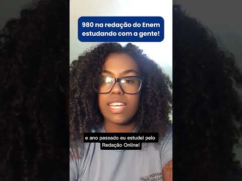 Depoimento da aluna Mayara - 980 pontos na redação do ENEM