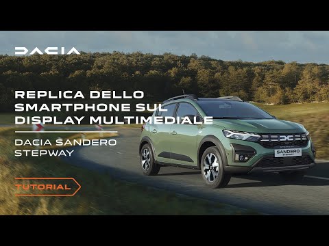 Sandero e Sandero Stepway - Mirroring dello smartphone su Media Display