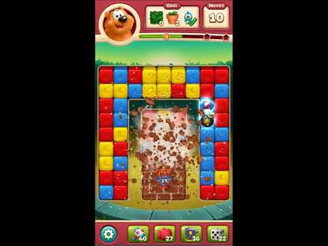 Toon Blast Level 2449 - NO BOOSTERS 🐻🐺🐱 | SKILLGAMING ✔️