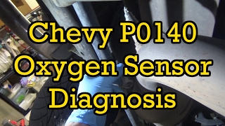 Chevy P0140 Oxygen Sensor (O2) Diagnosis and Replacement-Avalanche 2003 (2002-2006 Similar)