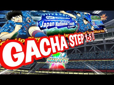 GACHA BANNER COMEBACK RISING SUN JAPAN STEP 1-5 ! - Captain Tsubasa Dream Team