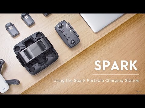 How to Use DJI Spark Portable Charging Station