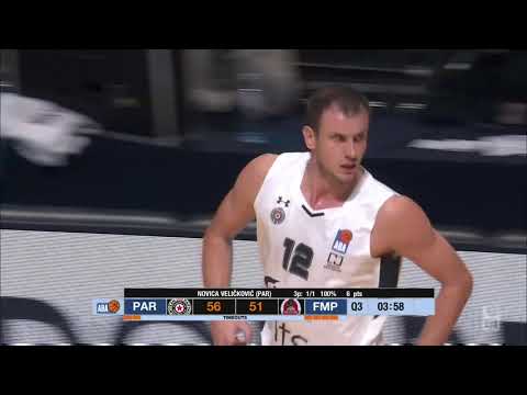 ABA Liga 2018/19 highlights, Round 11: Partizan NIS - FMP (15.12.2018)
