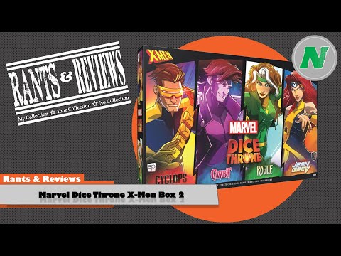 Rants And Reviews: Marvel Dice Throne X-Men Box 2