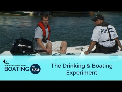 Drinking & Boating Experiment