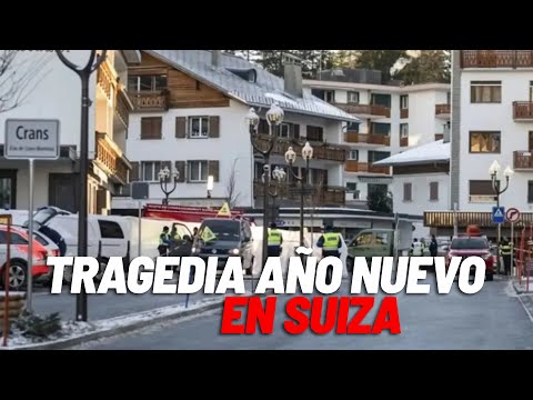 SUIZA I Tragedia en bar de una estación de esquí: una explosión provoca decenas de muertos y heridos