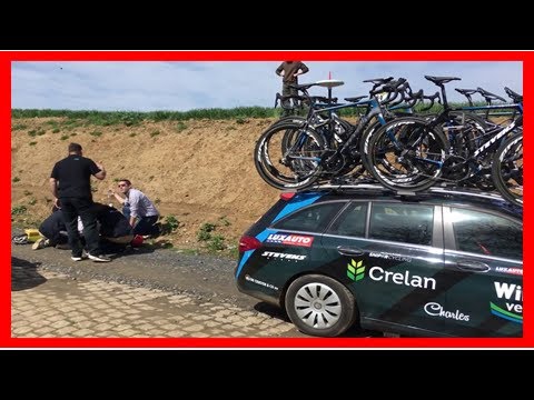 Paris-Roubaix : Michael Goolaerts gravement blessé après une chute sur le secteur pavé de Briastre