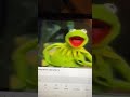Classic Sesame Street Kermit Draws The Letter M