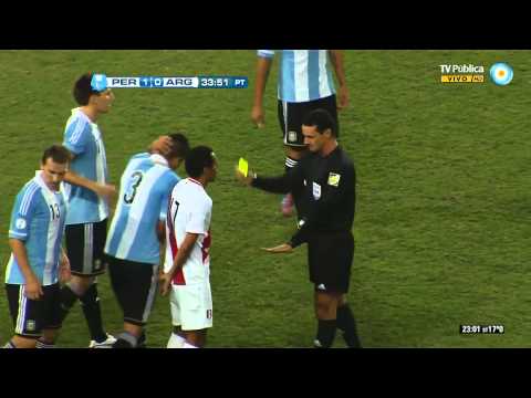Perú 1 vs Argentina 1 - Clasificatorias Brasil 2014 - HD FULL