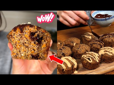 MUFFINS soffici dal cuore morbido...una goduria...🤤🤤