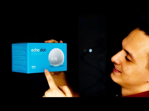 Alex Echo Dot 4  Gen mit Uhr🔥 Einrichten/Sound test + Smarte Lampe💡