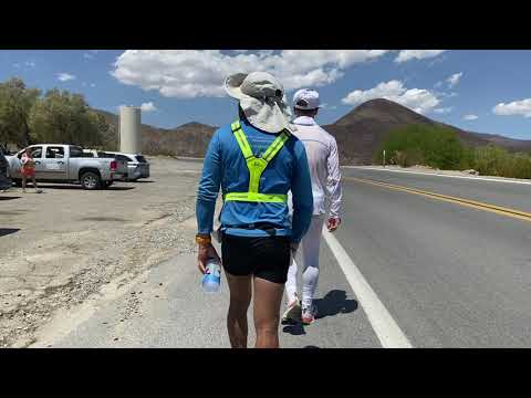 2021 Badwater 135: Sergey Ionov at Panamint Springs Resort