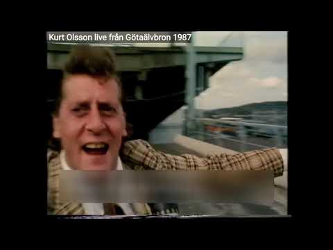 Kurt Olsson live från Götaälvbron 1987