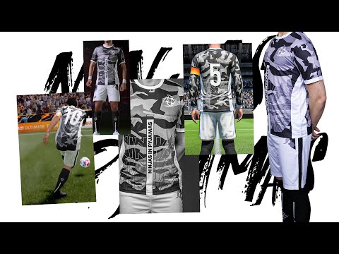 Behance project - FIFA21 OFFICIAL NIP KIT DESIGN