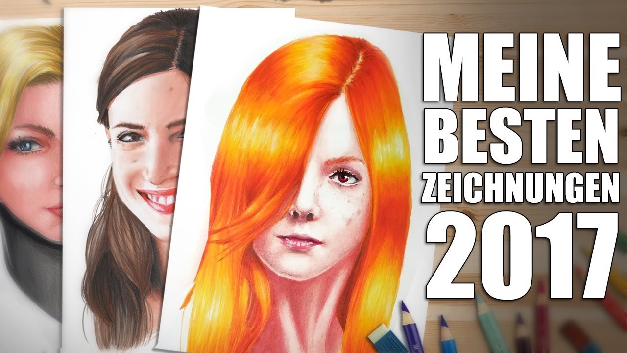 My BEST Drawings from 2017 | Drawinglikeasir | German