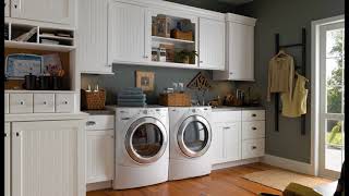 😎 Laundry Room Organization Design Decorating Ideas | Minimalist Shelves Makeover Tour Bloxburg