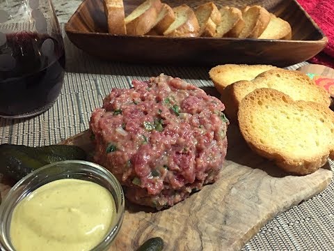 Steak Tartare Recipe β’ Well Seasoned Minced Beef! - Episode 369
