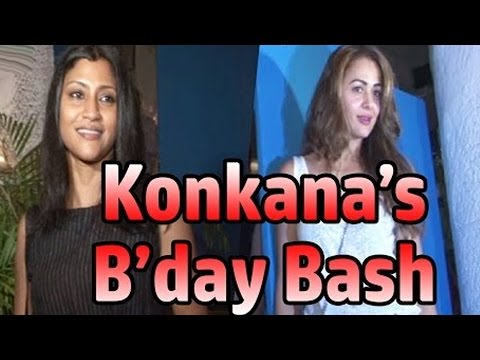 Duo Party Movie Dragon Gear Up & Konkona Sen Sharma Birthday Party Celebration
