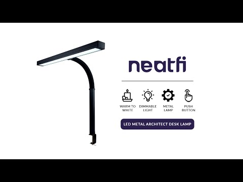 [Neatfi] 31.5\ Dimmable Monitor Light 3,000 Lumens Ultra LED Desk Lamp with Clamp