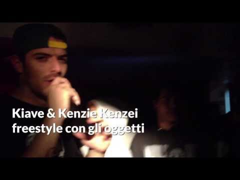 Kiave & Kenzie Kenzei freestyle con oggetti