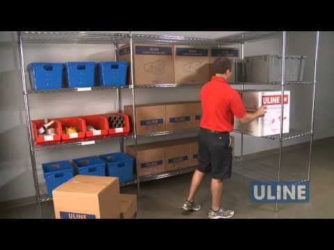 Uline metal 2024 shelving units