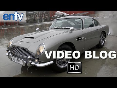 James Bond Skyfall "Aston Martin DB5" Video Blog: Daniel Craig Dusts Off The Classic Bond Car