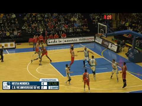 Partido Hestia Menorca 89 - CB Vic Universitat de Vic 72