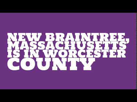 What county is New Braintree, Massachusetts in?