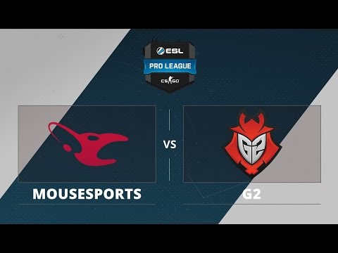 G2 vs. mousesports [Map 1 BO1] ESL Pro League Season 3 - Europe: Week 3