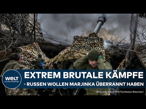 PUTINS KRIEG: Russen wollen Marjinka erobert haben - Ukraine dementiert sofot