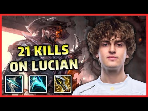 MAD Carzzy Deals 1,400 Dmg Per Min on Lucian ADC! | EUW Solo Q Season 11 | LoL Full Game VOD