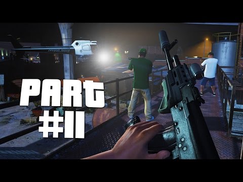 Grand Theft Auto 5 - First Person Mode Walkthrough Part 11 “The Long Stretch” (GTA 5 PS4 Gameplay)