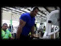 PRO BODYBUILDER BENJAMIN PARRA TRAINS & POSES