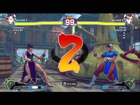 Uryo [Chun] vs hamugoro [Chun] SSF4 Japanese Online Ranked Matches - TRUE-HD