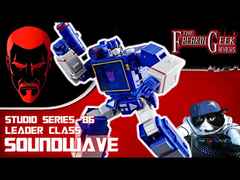 IS IT CAKE? | Studio Series '86 Leader SOUNDWAVE: EmGo's Transformers Reviews N' Stuff