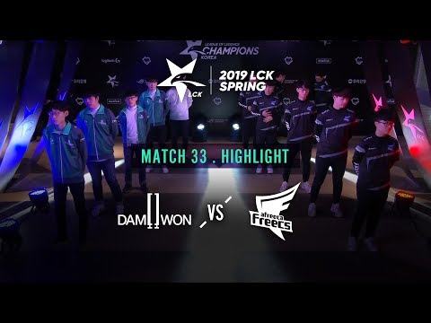 [2019 LCK SPRING] 0214 Match33 : DWG vs AF Highlight