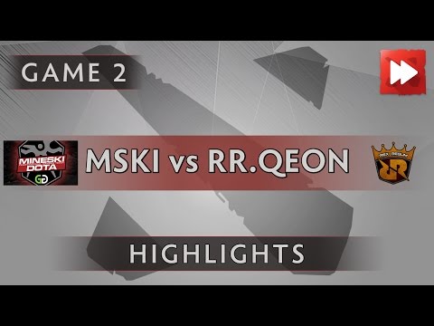 Mineski.GGNetwork vs Rex Regum QEON [Game 2] ESL One Genting 2017 - Dota Highlights