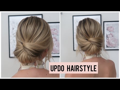 DIY UPDO // Wedding guest, formal occasion Hair Tutorial