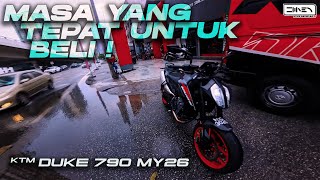 Download lagu MOTOR BARU LAGI DI, TAHUN BARU 2026 | KTM Duke 790 Malaysia 2026 Insta360 Ace Pro 2 [4K] mp3