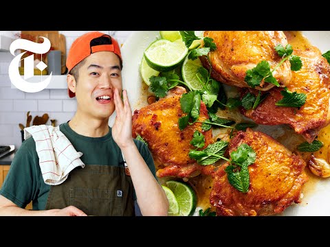 The Secret to Restaurant-Style Chicken at Home | Eric Kim | NYT Cooking
