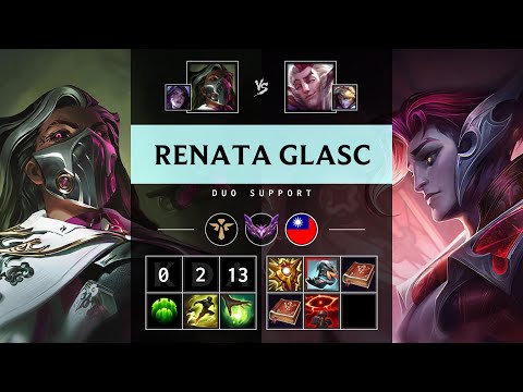Renata Glasc Support vs Rakan - TW Master Patch 25.10