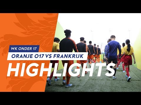 Highlights Oranje onder 17 - Frankrijk (17/11/2019) WK onder 17
