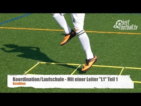 Fussballtraining: Laufleiter "L1"  - Koordination - Kondition