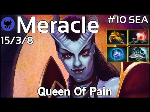 Meracle plays Queen Of Pain!!! Dota 2 7.19