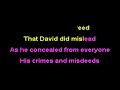fucked up - serve me right (karaoke)