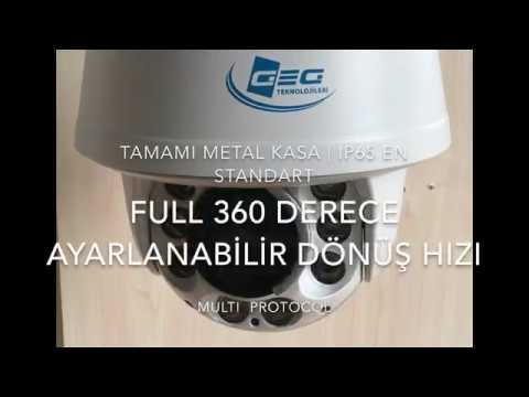 GG-NHD36X  6 MEGAPIXEL SPEED DOME KAMERA KISA  TANITIM VIDEOSU